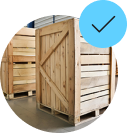 Wooden Box Undamaged
