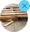 Pallet Damaged